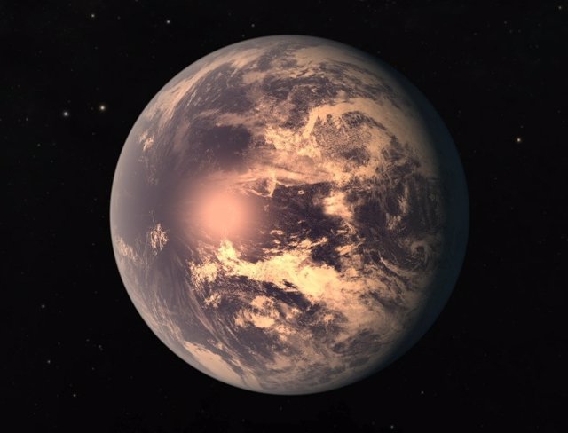 Impresión artística de TRAPPIST 1e