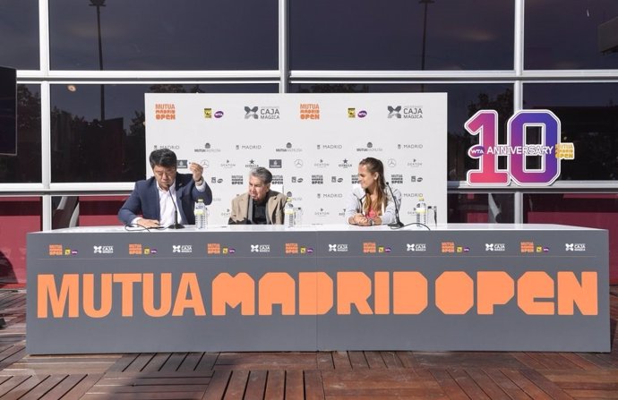 Sorteo del cuadro femenino en el Mutua Madrid Open