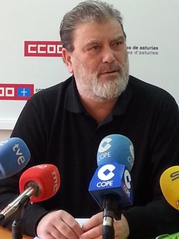 Gilberto García de CCOO de Asturias