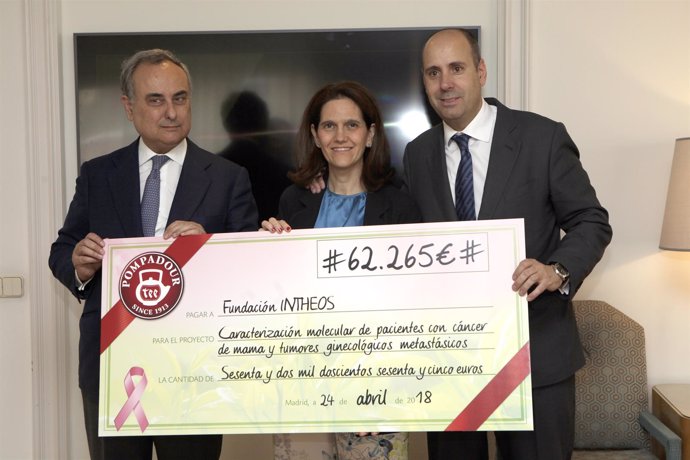 Pompidour recauda más de 62.000 euros para investigar el cáncer
