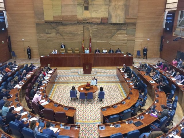 Pleno de la Asamblea de Madrid