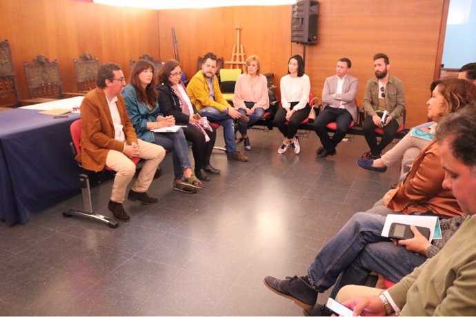 La secretaria general del PP andaluz, Loles López, en Riotinto.