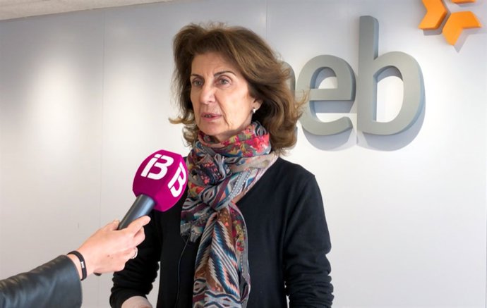La presidenta de CAEB, Carmen Planas