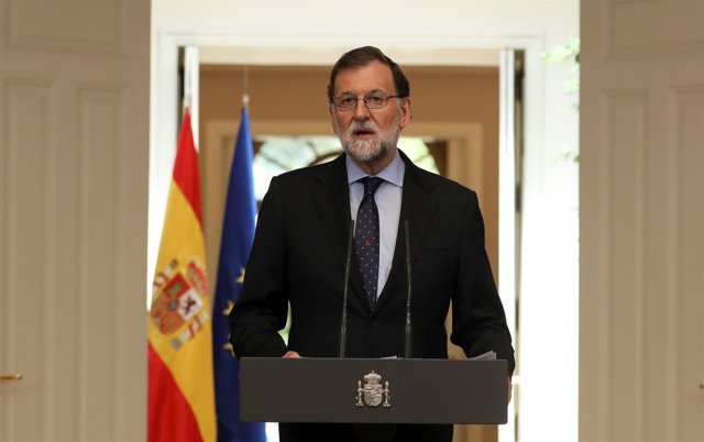Rajoy realiza una declaración institucional sobre ETA en Moncloa
