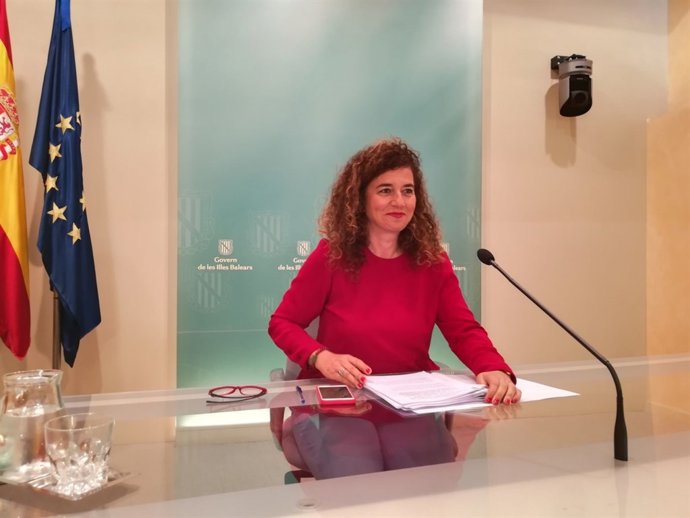 Pilar Costa, portavoz del Govern