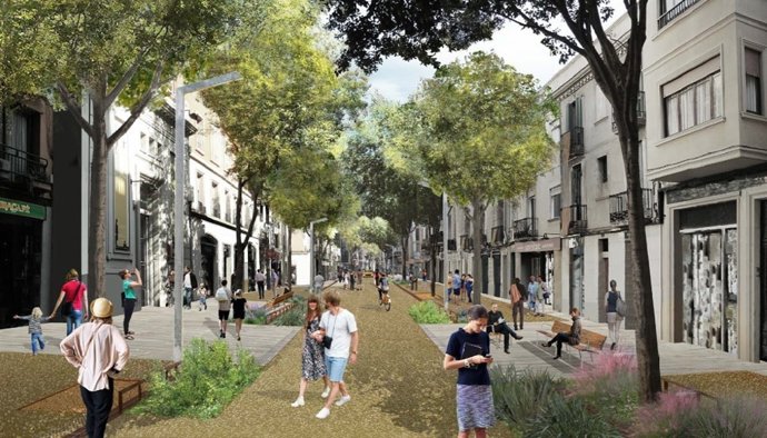 Reforma del carrer Gran de Sant Andreu
