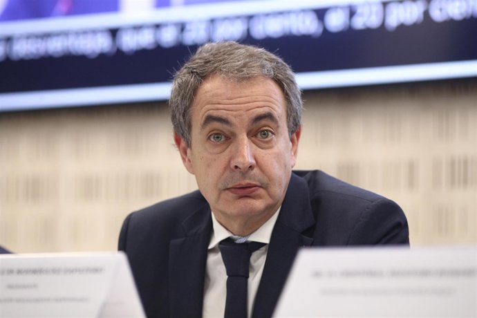 José Luis Rodríguez Zapatero en unas jornadas económicas