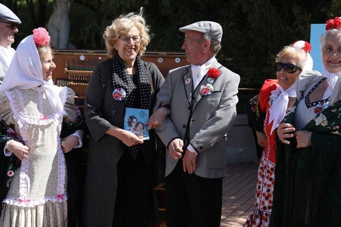 Carmena en la presentación de las fiestas de San Isidro