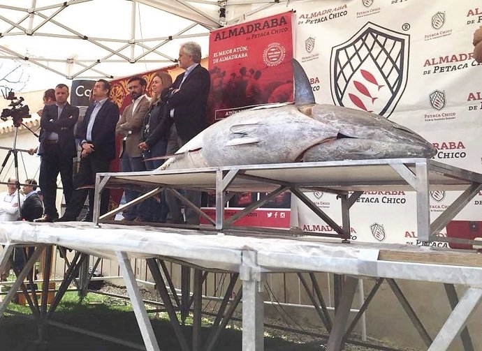 Sanz en la ruta del atún en Conil