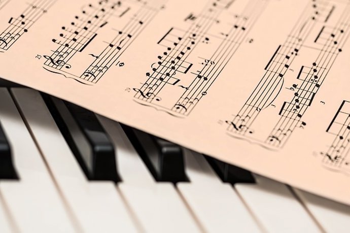 MUSICA, PIANO, PARTITURA