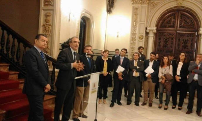 Comisión de seguimiento de las obras del AVE celebrada en octubre