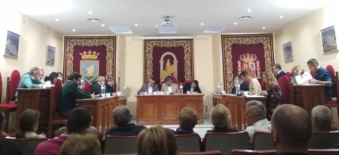 Pleno del Ayuntamiento de Coria del Río (Sevilla)