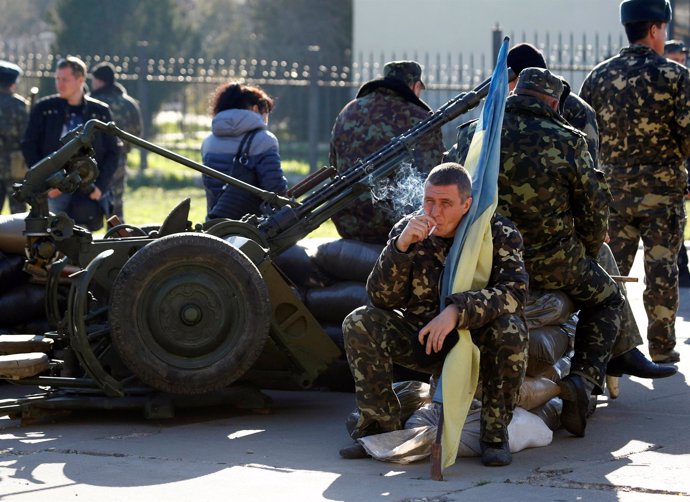 Fuerzas urcanianas en Crimea