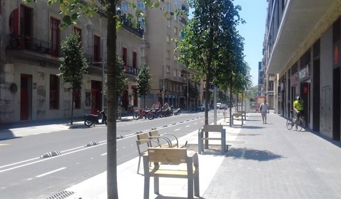 Remodelació del carrer Pere IV, entre Roc Boronat i Bilbao