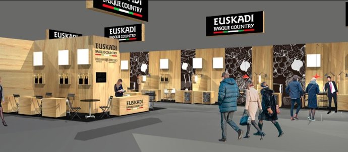 Stand de Euskadi en el Salón Gourmets de Madrid