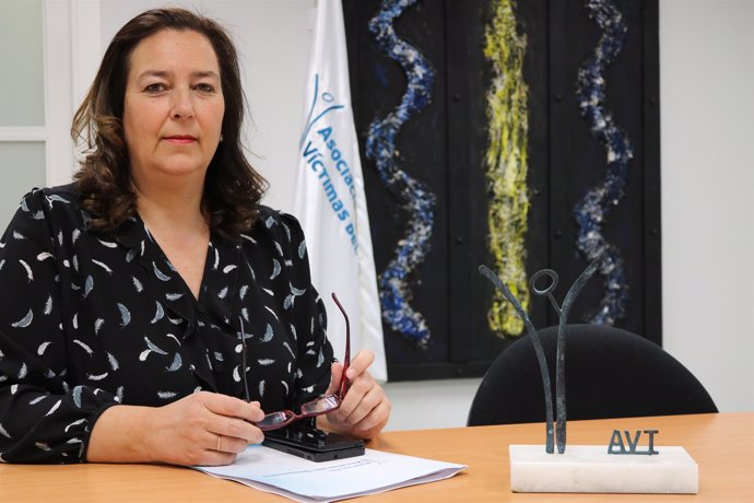 La nueva presidenta de la AVT, Maite Araluce