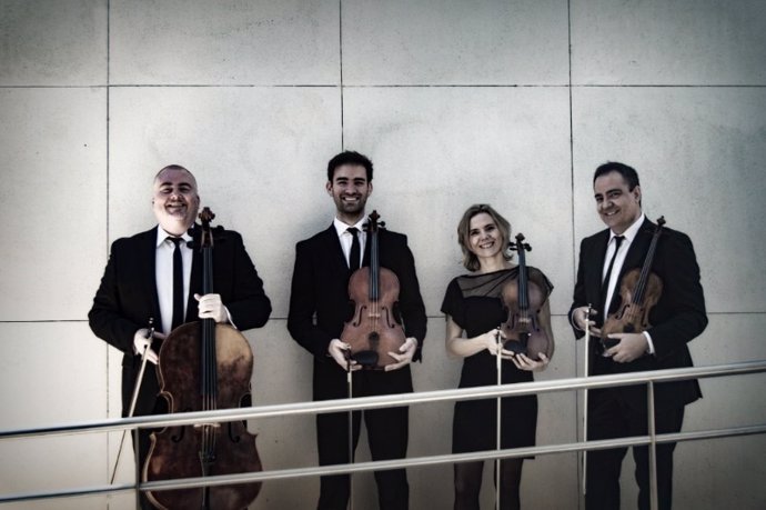 Cuarteto bretón actúa en concierto en auditorio Museo Picasso Málaga miniamalist