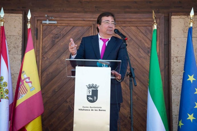 El presidente de la Junta de Extremadura, Guillermo Fernández Vara