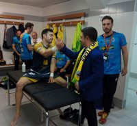 Susana Díaz y Francisco Reyes felicitan al Jaén FS por su "gran papel" en la Copa del Rey de fútbol sala