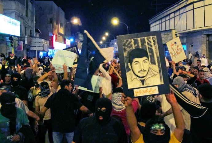 Presos saudíes encarcelados