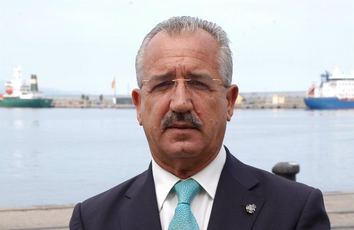 El presidente del puerto de Ceuta, José Torrado