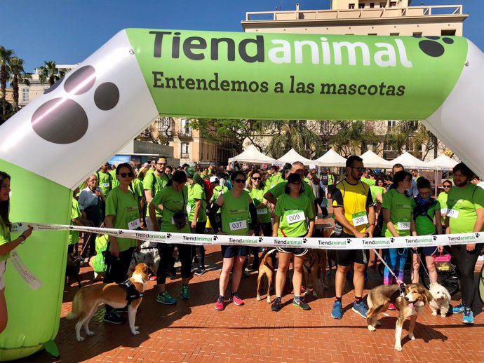 Málaga Dog Party carrera 