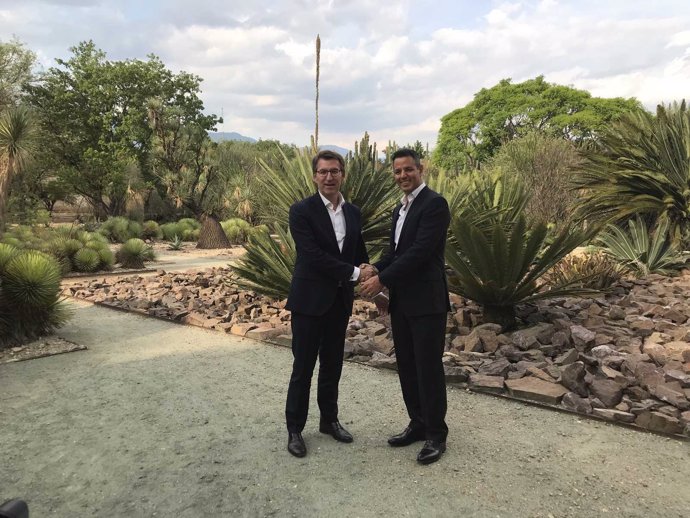 Feijóo se reúne con el gobernador del Estado de Oaxaca