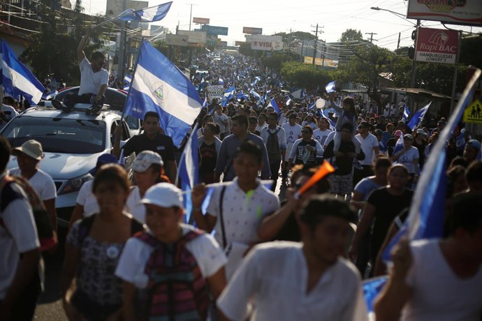 Protestas contra Daniel Ortega en Nicaragua