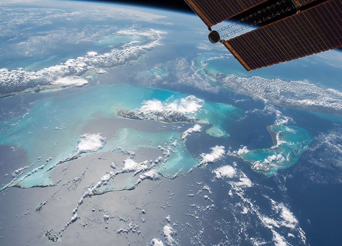 La Tierra, desde la Estación Espacial Internacional