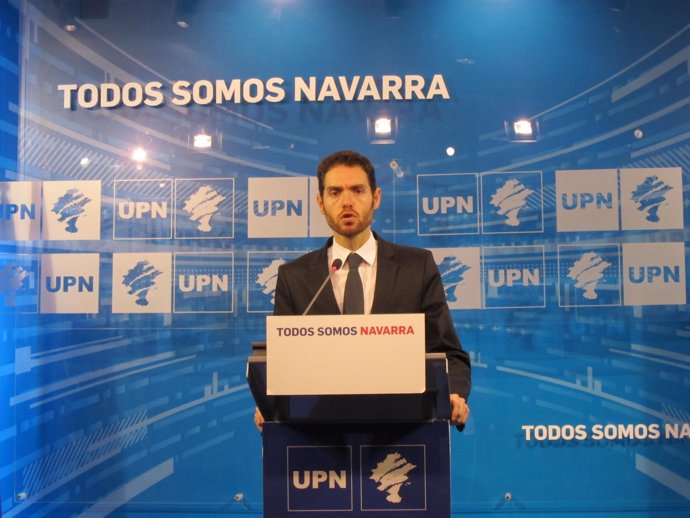 El parlamentario de UPN, Sergio Sayas