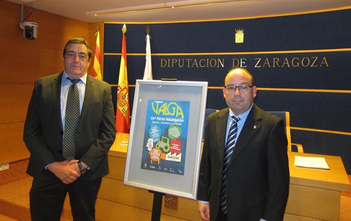 Bazán y Díez han presentado la 14ª Feria VALGA este lunes en la DPZ