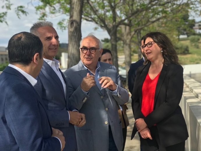 El consejero de Cultura presenta el Plan director del Sitio de Los Dólmenes 