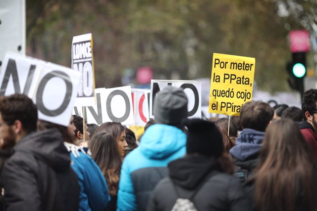 Manifestación educativa del 24 de noviembre