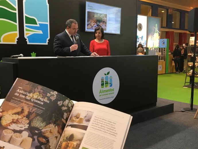 Stand del Principado en el Salón del Gourmet.