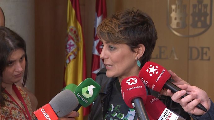 Lorena Ruiz-Huerta acude a la Asamblea de Madrid