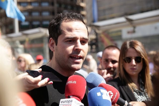 El portavoz de Ciudadanos en la Asamblea, Ignacio Aguado