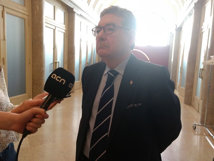 L'advocat de Foment del Treball José Luís Sortit