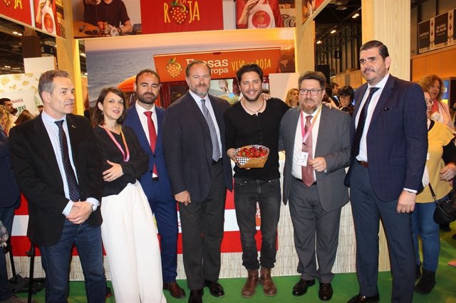 Fresas de Europa. Vive la roja', en Salón Gourmet en Madrid