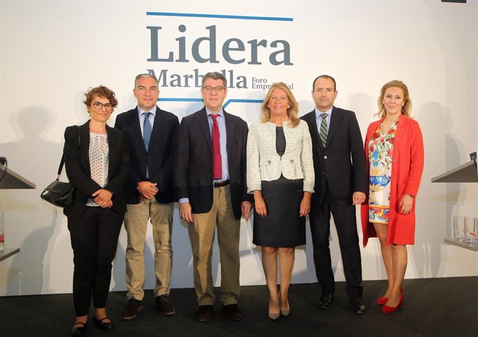  Lidera Marbella Alvaro Nadal Con Bendodo Y Muñoz En Foro Empresarial