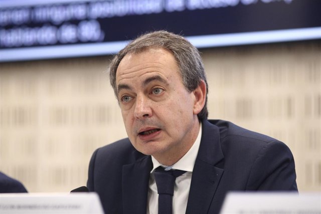 José Luis Rodríguez Zapatero en unas jornadas económicas