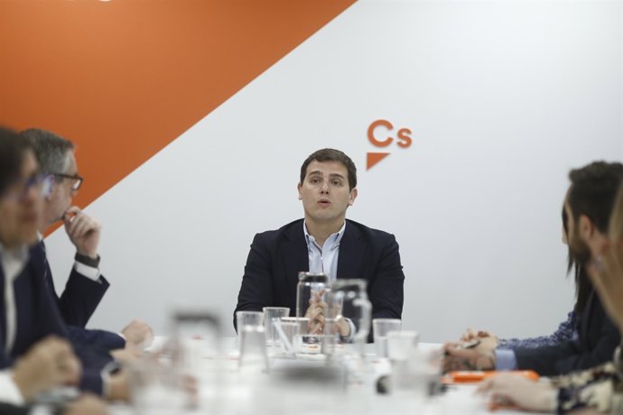 Rivera presideix la reunió del Comitè Permanent de Ciudadanos