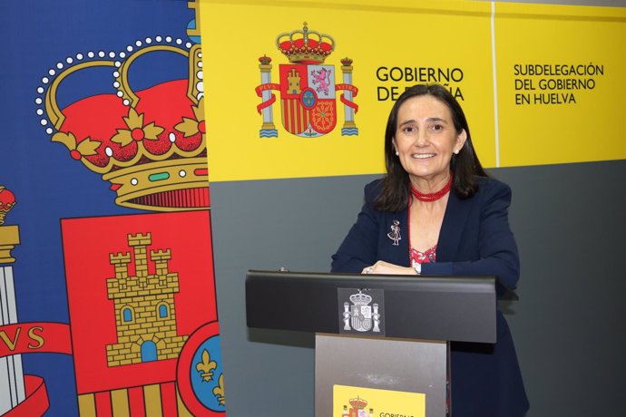 La subdelegada del Gobierno en Huelva, Asunción Grávalos