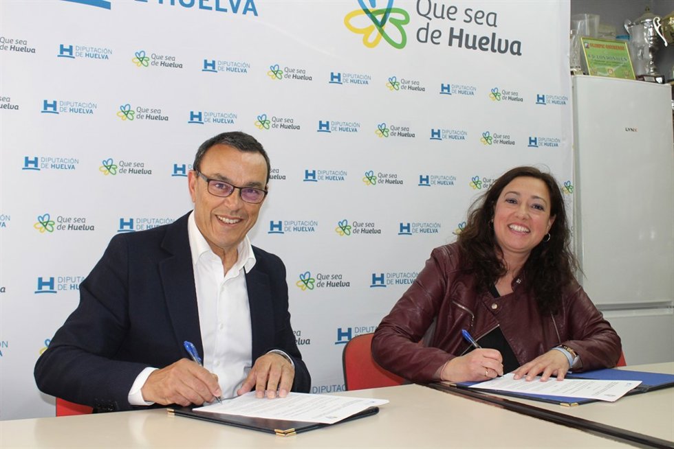 Acuerdo entre la Diputación y el Fundación Cajasol Sporting Club.