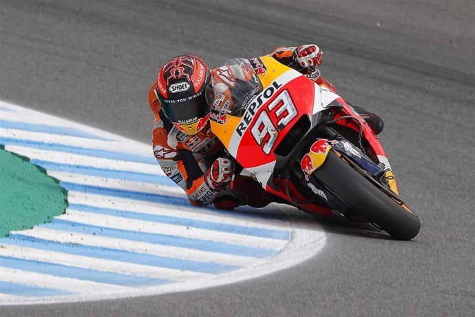 Marc Márquez test Jerez
