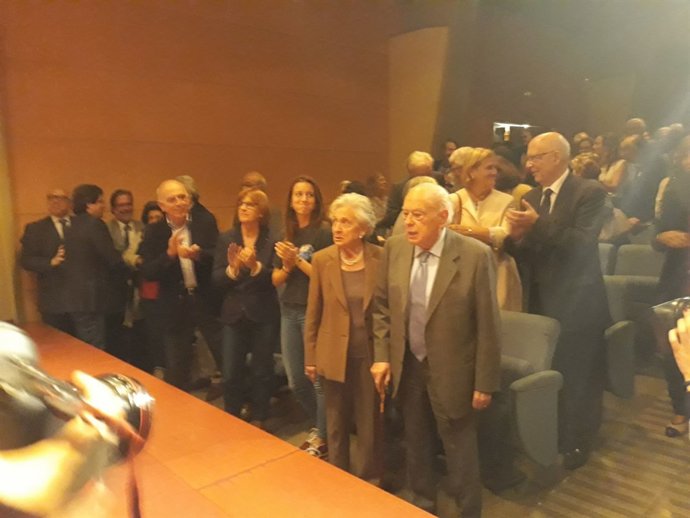 Jordi Pujol i la seva dona
