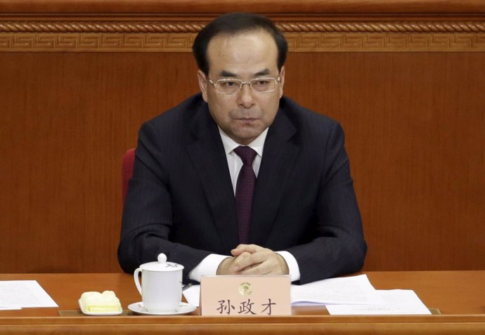 Ex presidente del PCCh en Chongqing  Sun Zhengcai 