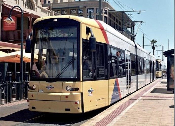 TRanvía fabricado por Bombardier