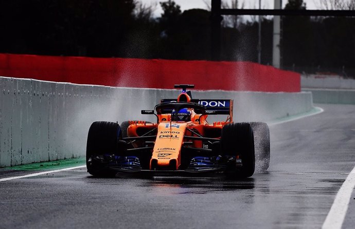 Fernando Alonso (McLaren) en el Circuit de Catalunya