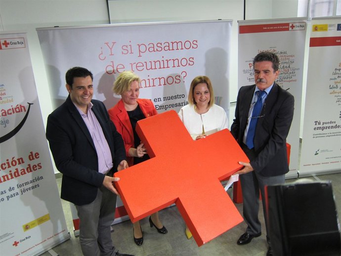 Alejandro Zamora, Encarni Marín, Verónica López y  Faustino Herrero