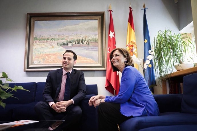 Ignacio Aguado con Paloma Adrados